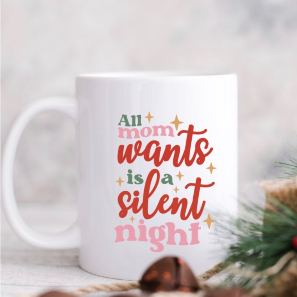 Funny Christmas large coffee mug